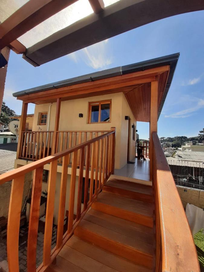 Flats Ouro Gramado Localizado A 900 Metros Da Entrada Do Centro De Gramado Apartman Kültér fotó